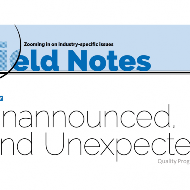Unannounced and Unexpected Audits Nuno F. Soares Article
