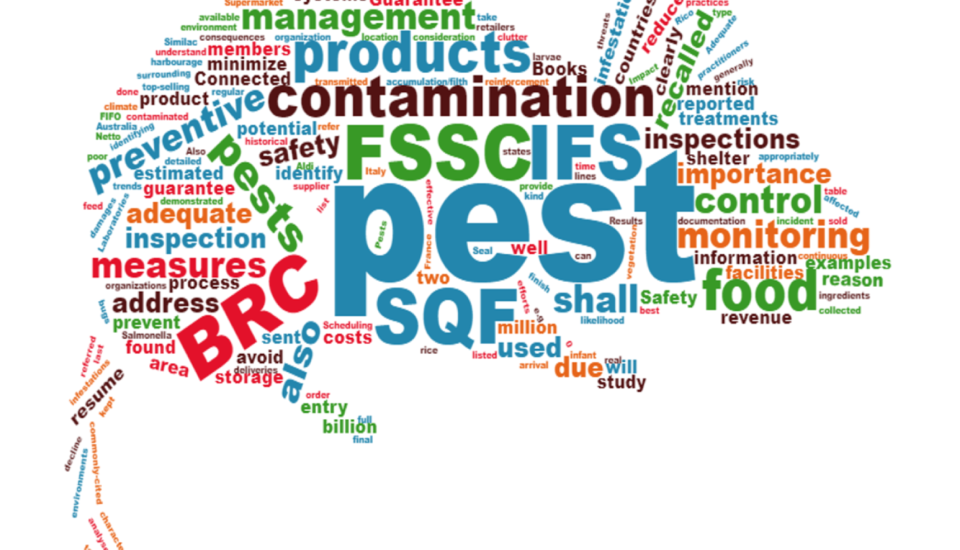 Pest management in food industry and how BRC, IFS, SQF and FSSC 22000 address it Nuno F. Soares Article