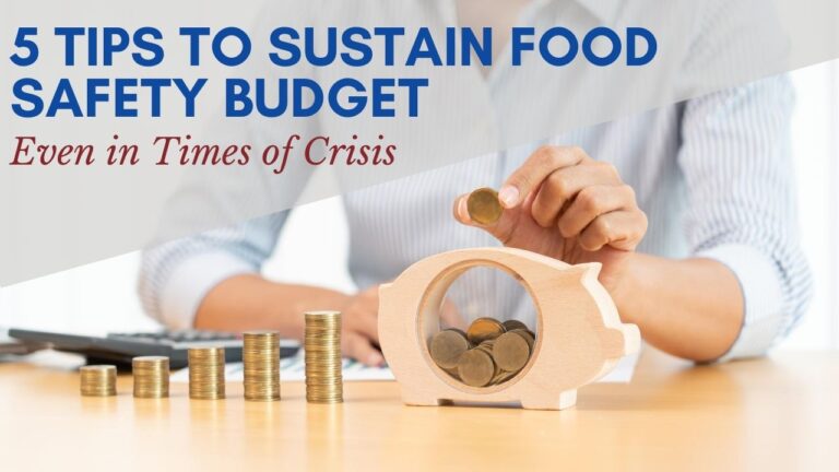 5 Tips to sustain Food Safety Budget Nuno F. Soares article