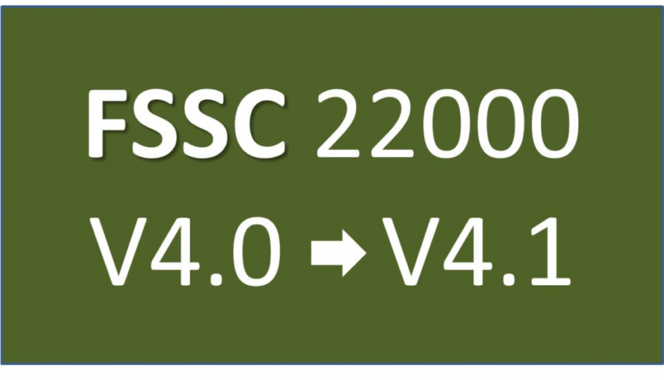 FSSC 22000 version 4.1. What's new? Nuno F. Soares Article
