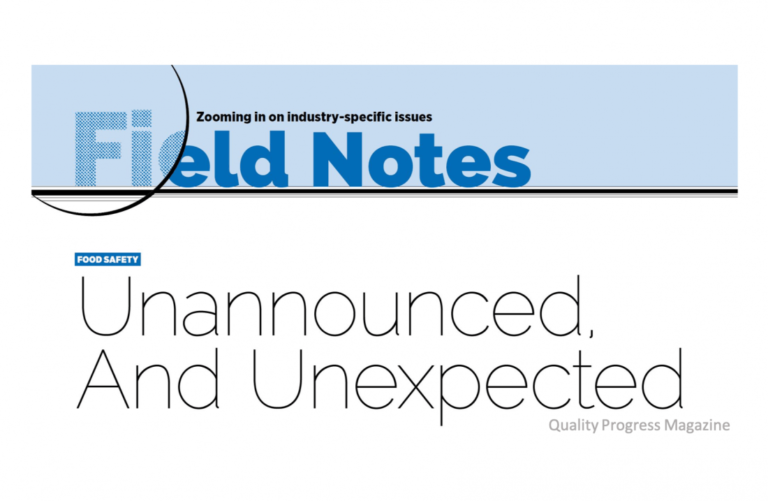 Unannounced and Unexpected Audits Nuno F. Soares Article